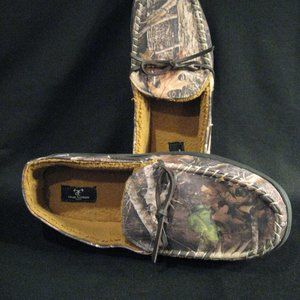 MEN'S TRUE TIMBER CAMO SLIPPERS - SZ. XL (13)